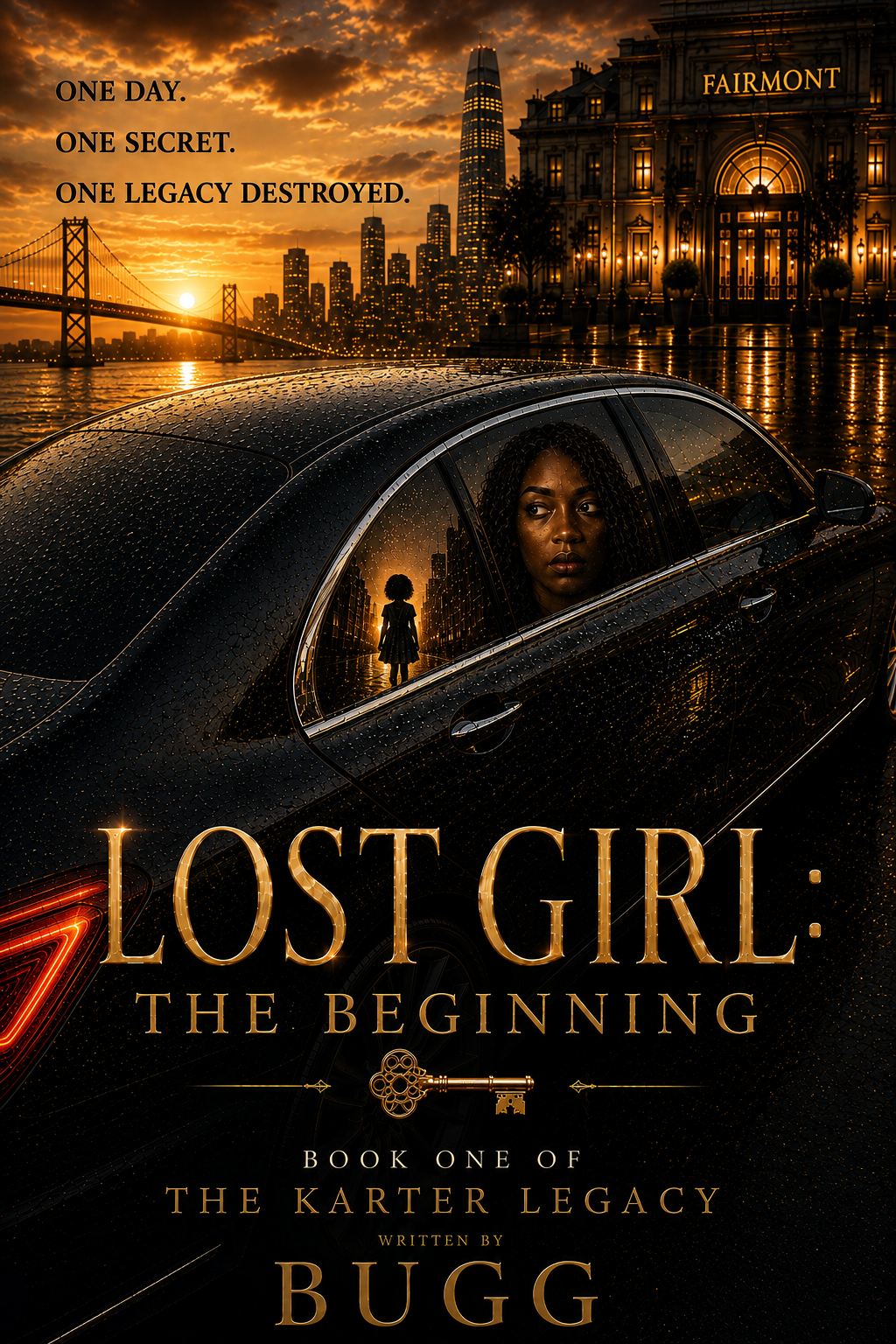 Cover of Lost Girl: The Beginning by Bugg, Book One of The Karter Legacy.